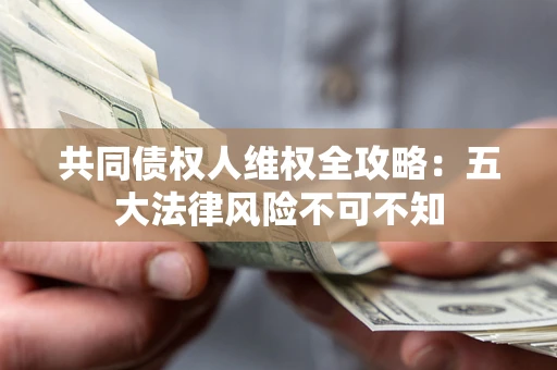 武汉共同债权人维权全攻略：五大法律风险不可不知