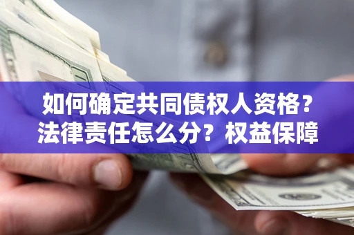 武汉如何确定共同债权人资格？法律责任怎么分？权益保障技巧揭秘！