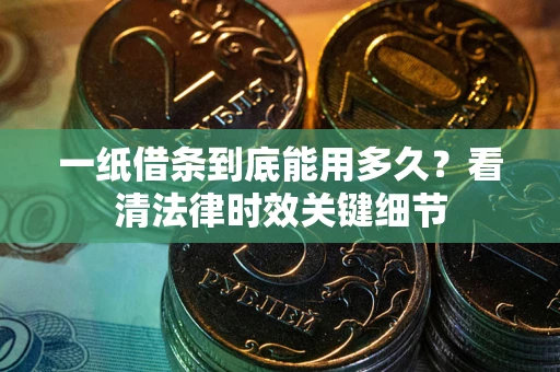 武汉一纸借条到底能用多久？看清法律时效关键细节