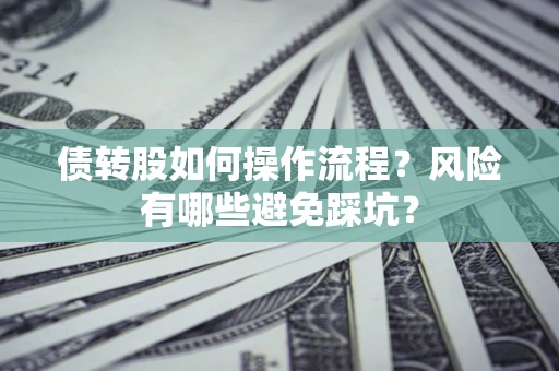 武汉债转股如何操作流程?风险有哪些避免踩坑? 武汉债转股如何操作流程?风险有哪些避免踩坑?