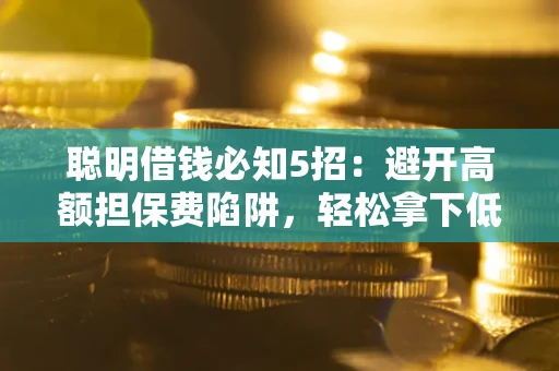 武汉聪明借钱必知5招：避开高额担保费陷阱，轻松拿下低息贷款